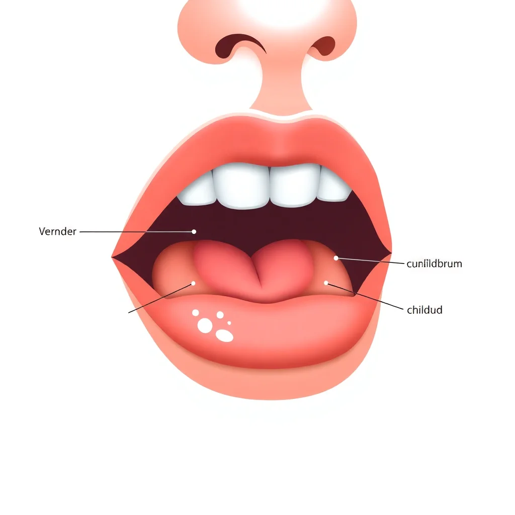 Anatomical diagram of lip structure showing injection points for hyaluronic acid treatment