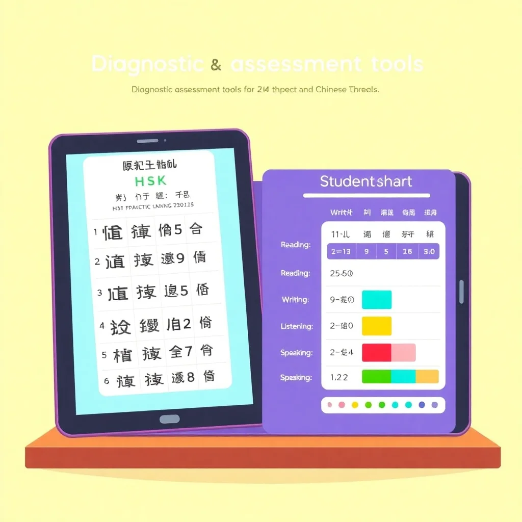 Chinese language diagnostic assessment tools and progress tracking materials