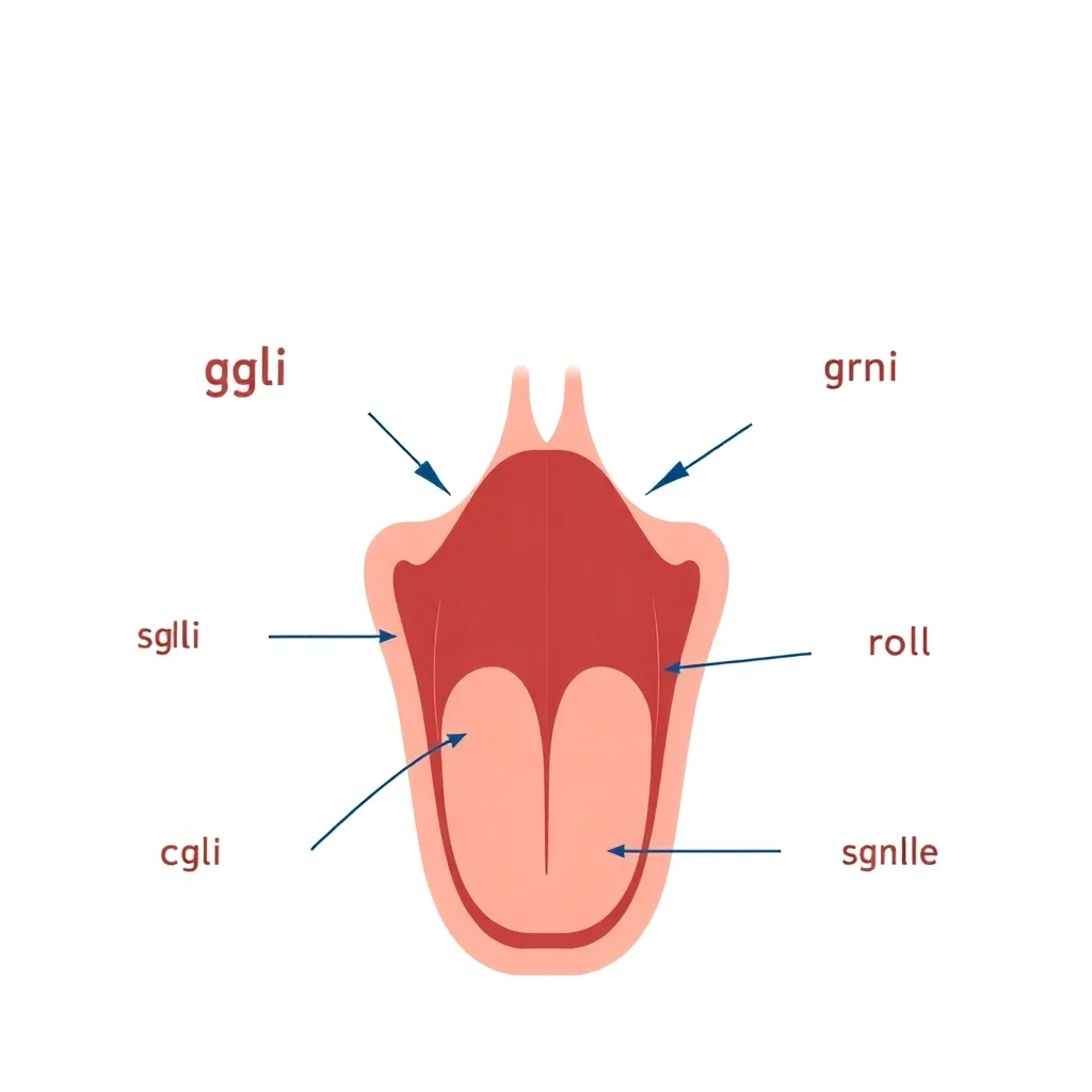 Italian pronunciation guide showing mouth positions and tongue placement for proper Italian sounds